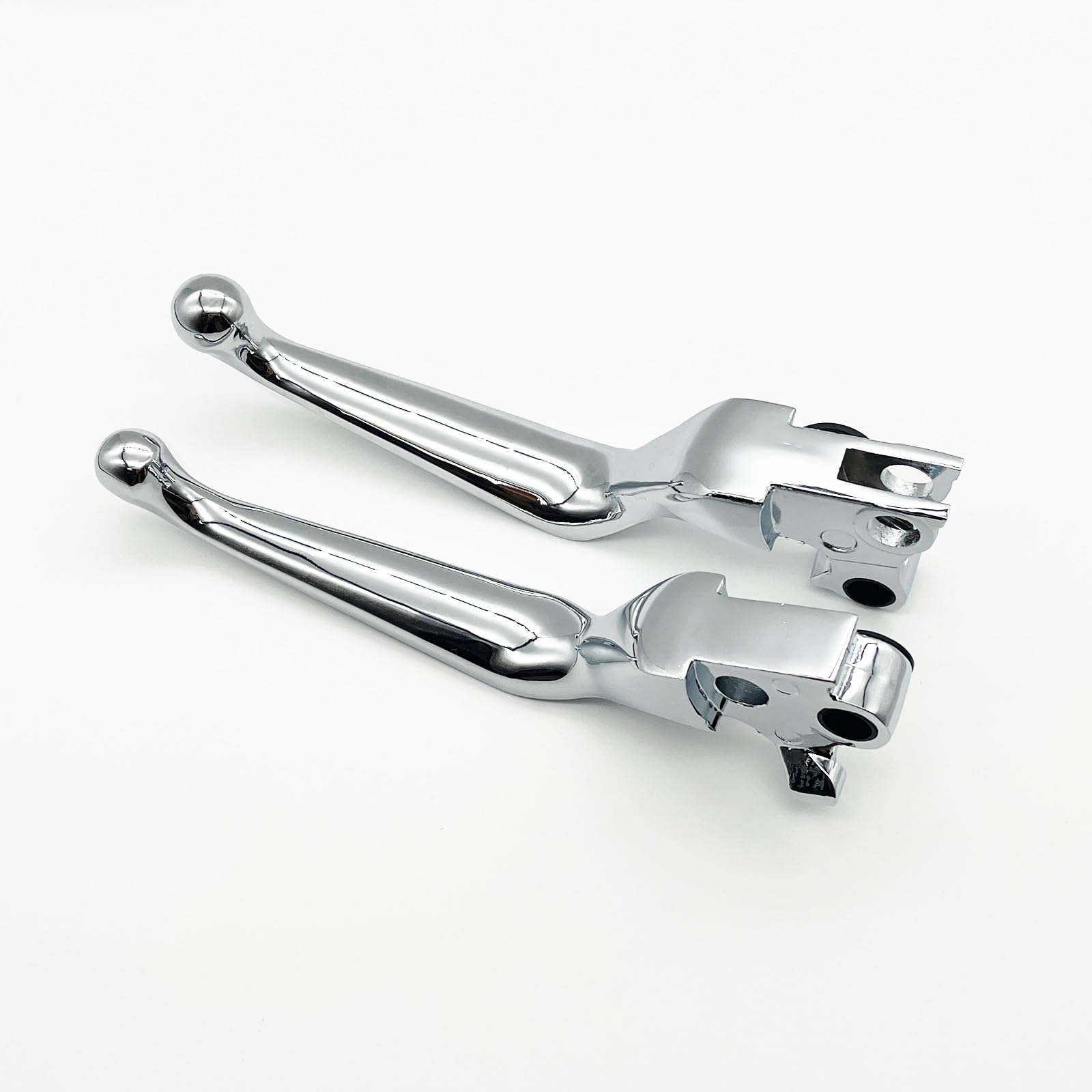 Zestaw linki sprzęgła motocykl Pasuje do Harley Touring Road King 1996-2007 Sportster 1996-2003 dźwignie ręczne sprzęgła hamulca motocyklowego(Silver)