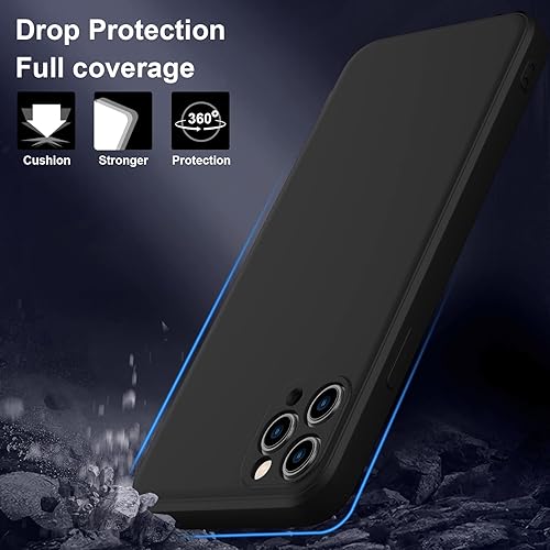 Miniatura 2 de Funda para Galaxy A52 5G, funda delgada de silicona líquida con cordón, a prueba de golpes, funda delgada para Galaxy A52 5GGalaxy A52s 5G, funda