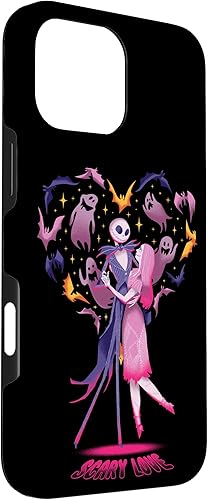 Vista 51 de iPhone 12 Pro Max Disney The Nightmare Before Christmas Jack Sally Scary Love Case