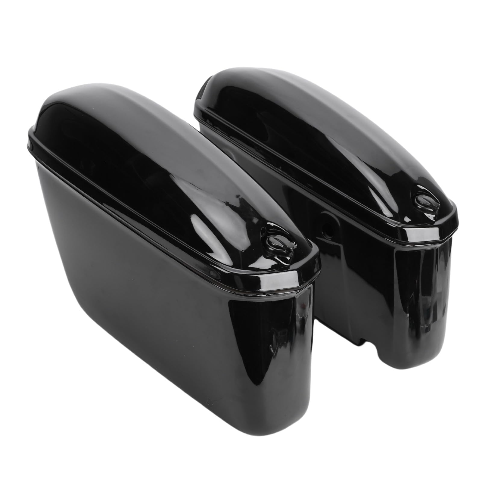 Borse Laterali Moto Rigide ABS 22L, Valigie Sella Bloccabili per