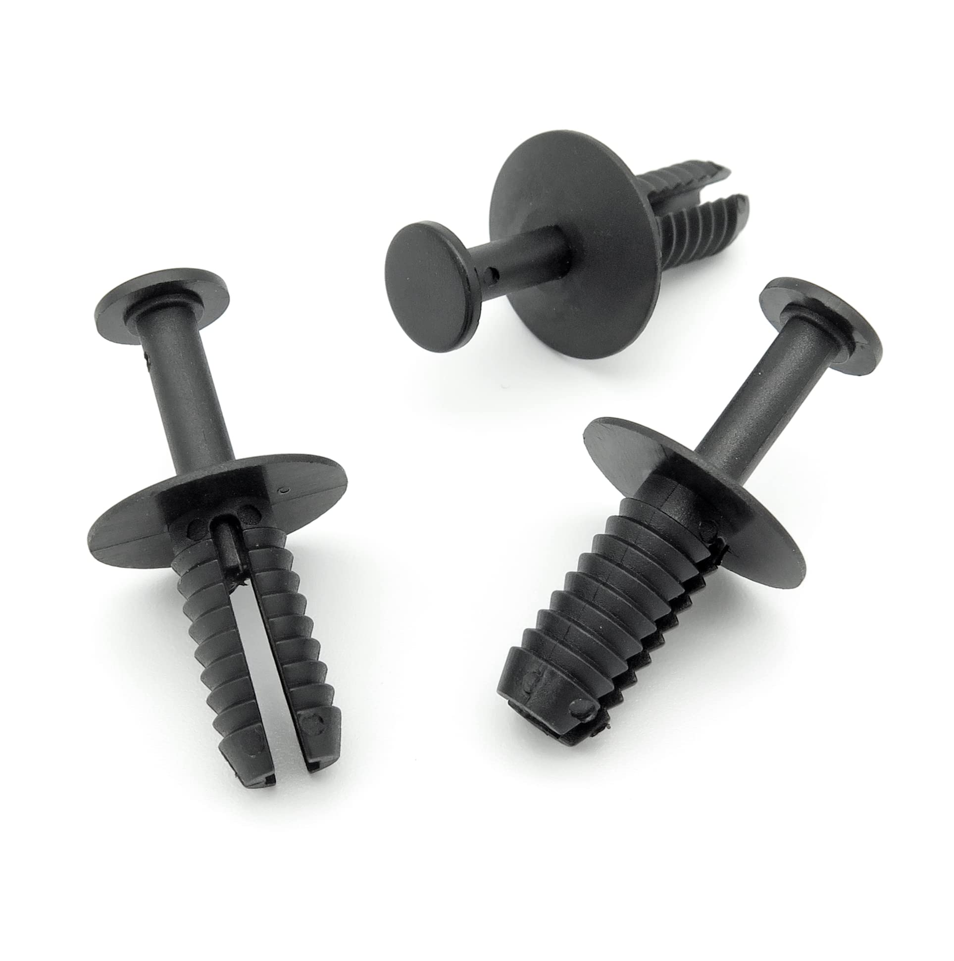 V6/Film V6 act Ⅲ-CLIPS and more- VVO Fasteners Motor Bay Cover, Panel and Shield Clips, Black (Pack
