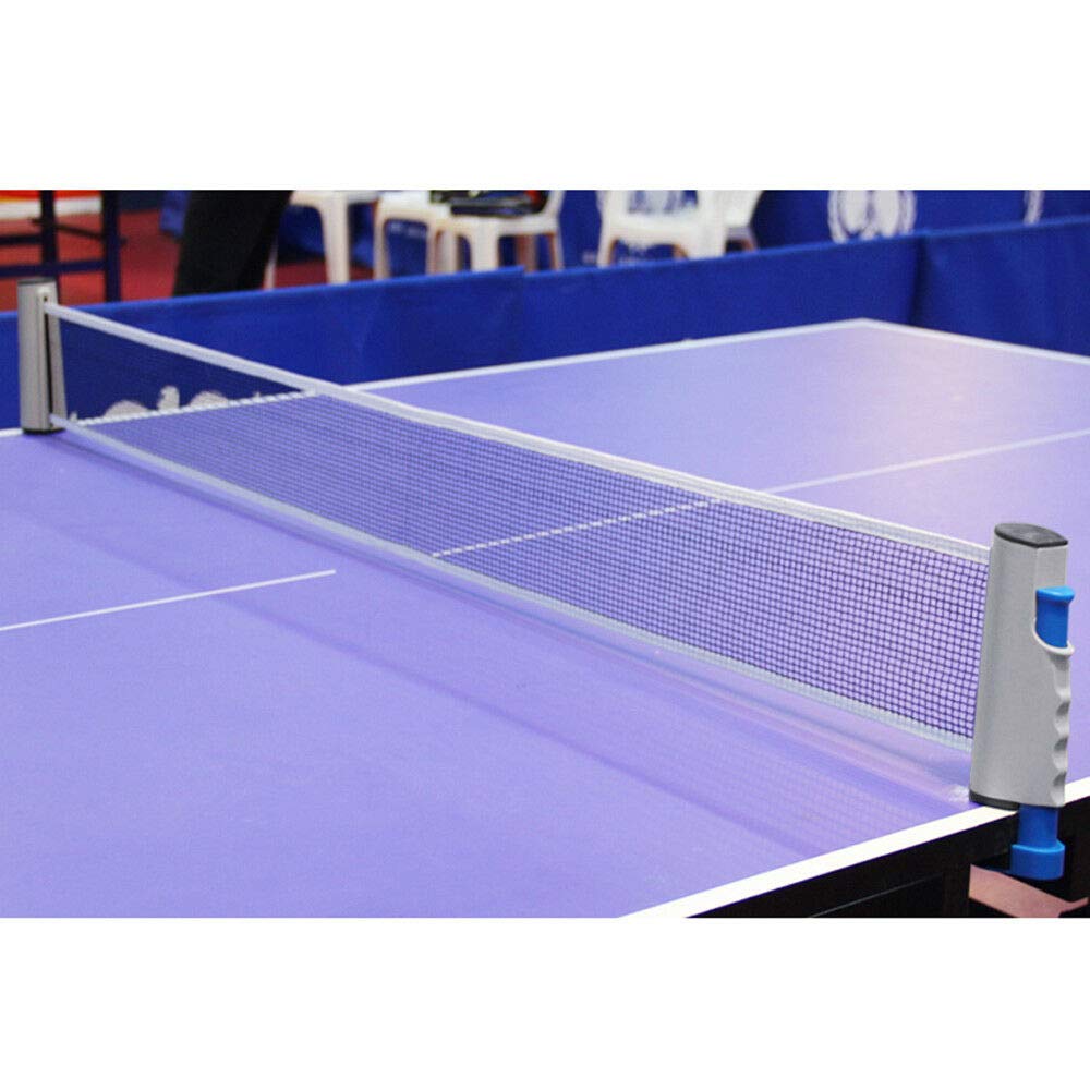Portable Retractable Table Tennis Ping Pong Table Net Kit Replacement Set Grey