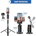 Kratos K13 Ai Powered Auto Face Tracking Tripod,360° Rotation Mobile Holder for Smart Video Shoot with Remote,No App Needed,Gimbal Stabilizer with Gesture Control for Video Recording gallery image