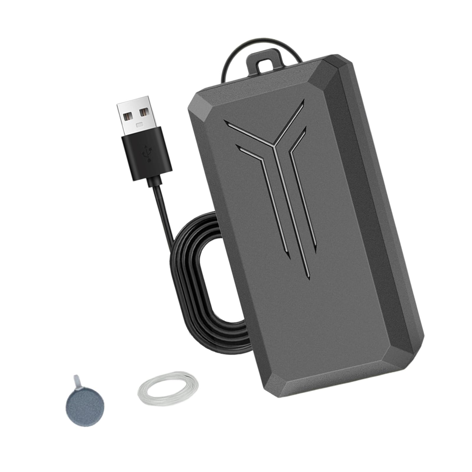 NEWFT Sturdy ABS USB Powered Bubbler Pumps For Home Fish Habitats And Fishing Enthusiasts