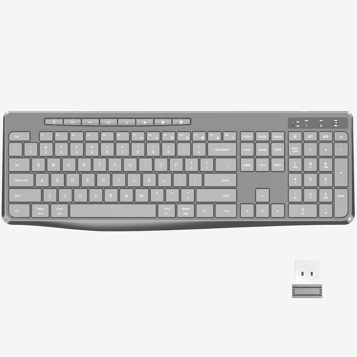 Lovaky Wireless Keyboard Multi-Device