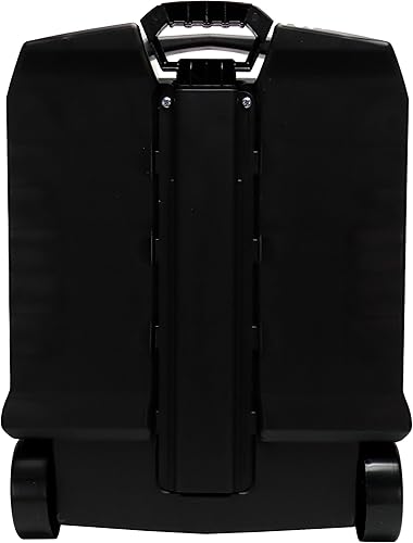 Vista 4 de Hot Wheels - Caja de almacenamiento con ruedas con mango retráctil, para 100 automóviles, modelo: 20135