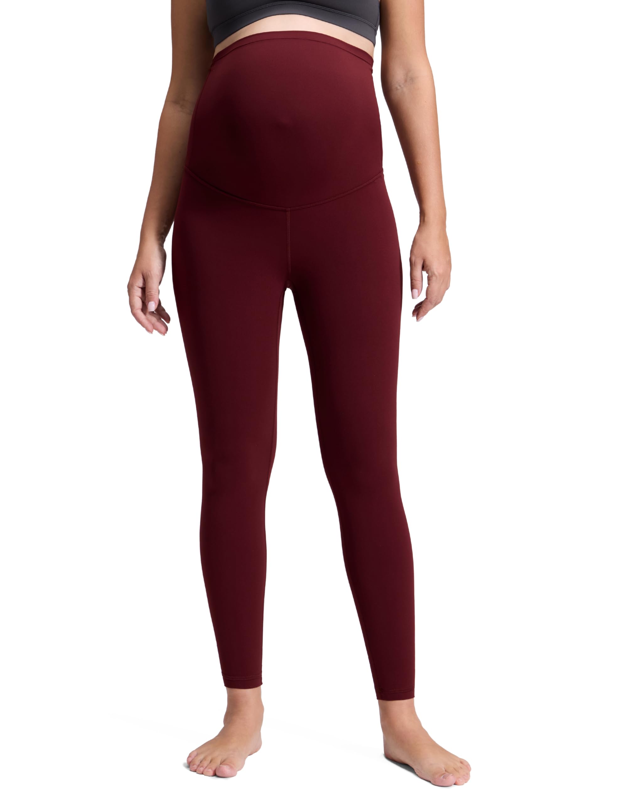 CRZ YOGA Butterluxe Leggings de Maternité Entraînement Yoga Grossesse Pantalonover - 64cm/71cm