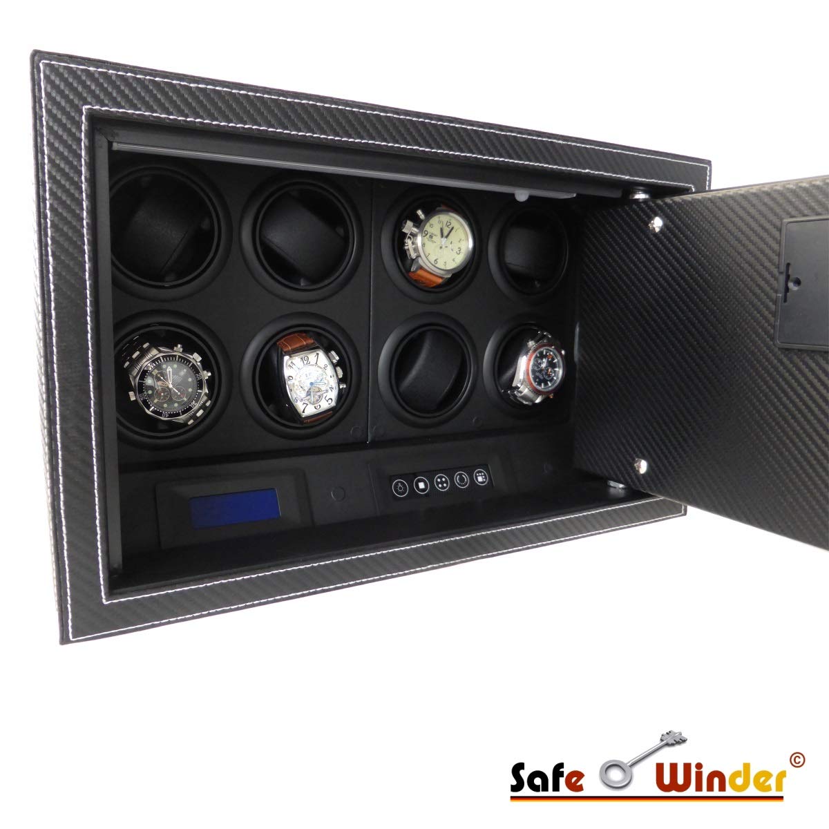 SmoothX 8 CARBON Uhrenbeweger & Safe