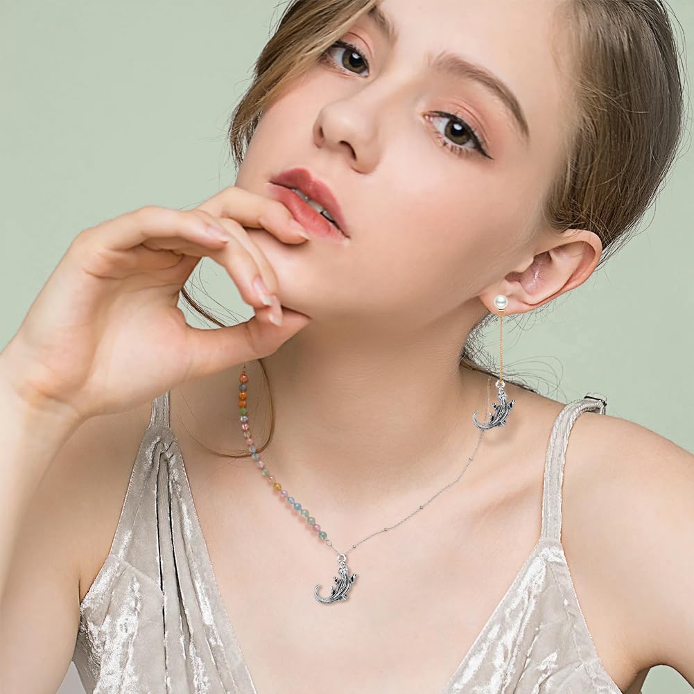 DICOSMETIC Ocean Animal Pendants Small Alloy Charms Antique Silver Animal Jewelry Charms Vintage Style Lucky Pendants for Jewelry Making - Image 6