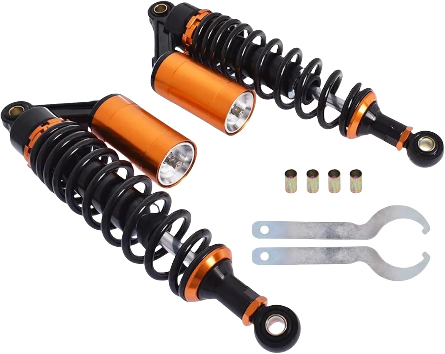 12.5" 320mm Motorcycle Rear Shock Absorbers Air Suspension For Honda CB CM VTX