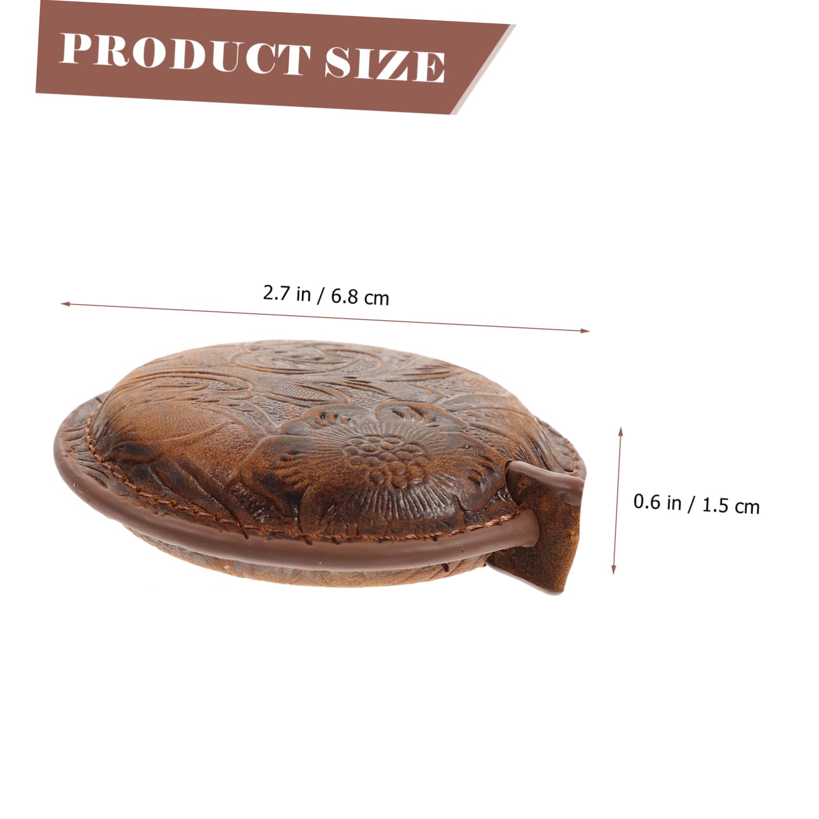 3piezas Cinta Métrica Retráctil De Vintage Para Costura Herramienta De Medición Flexible y Portátil Para Cintura y Cuerpo