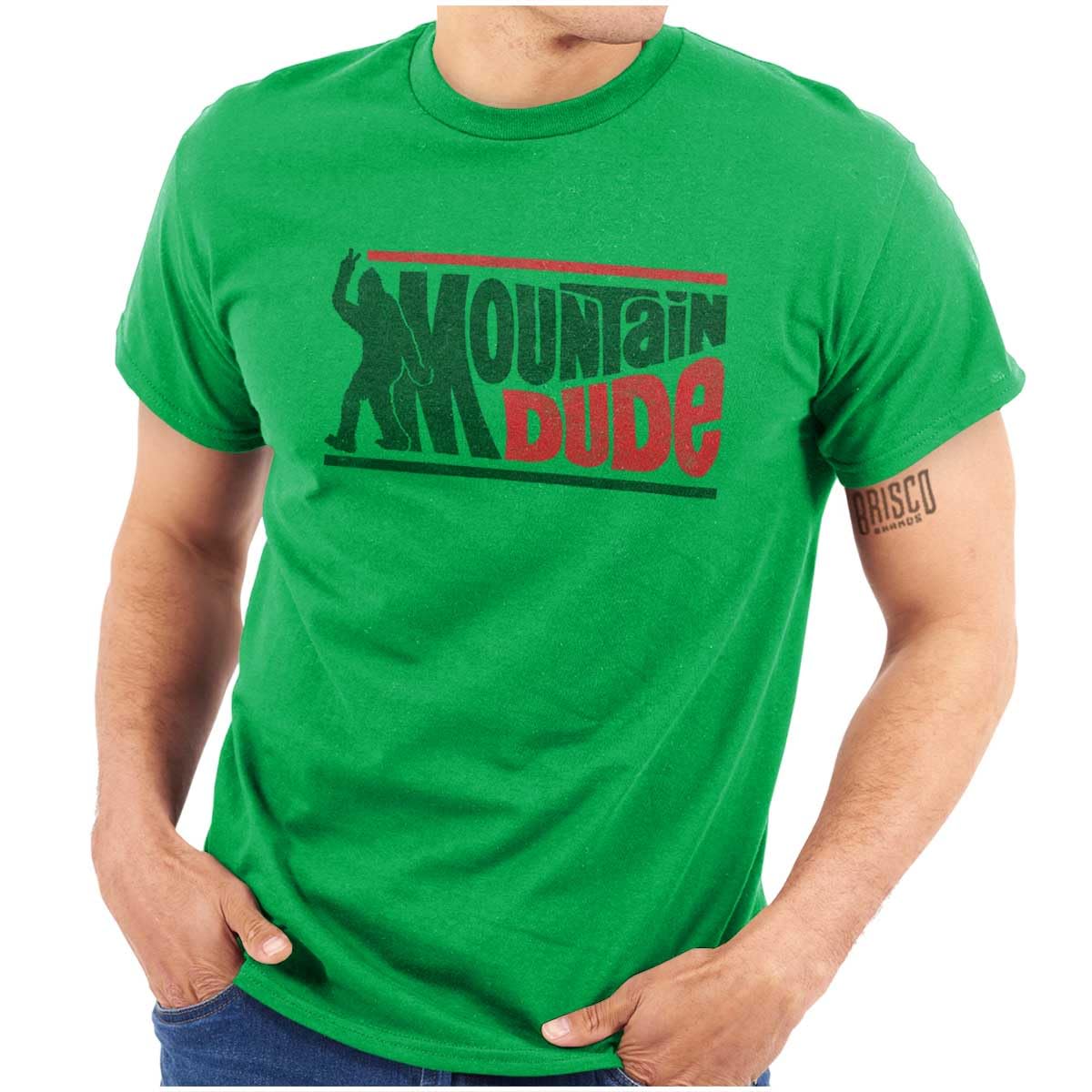 Mountain Dude Monster in The Woods Graphic T Shirt Men or Women