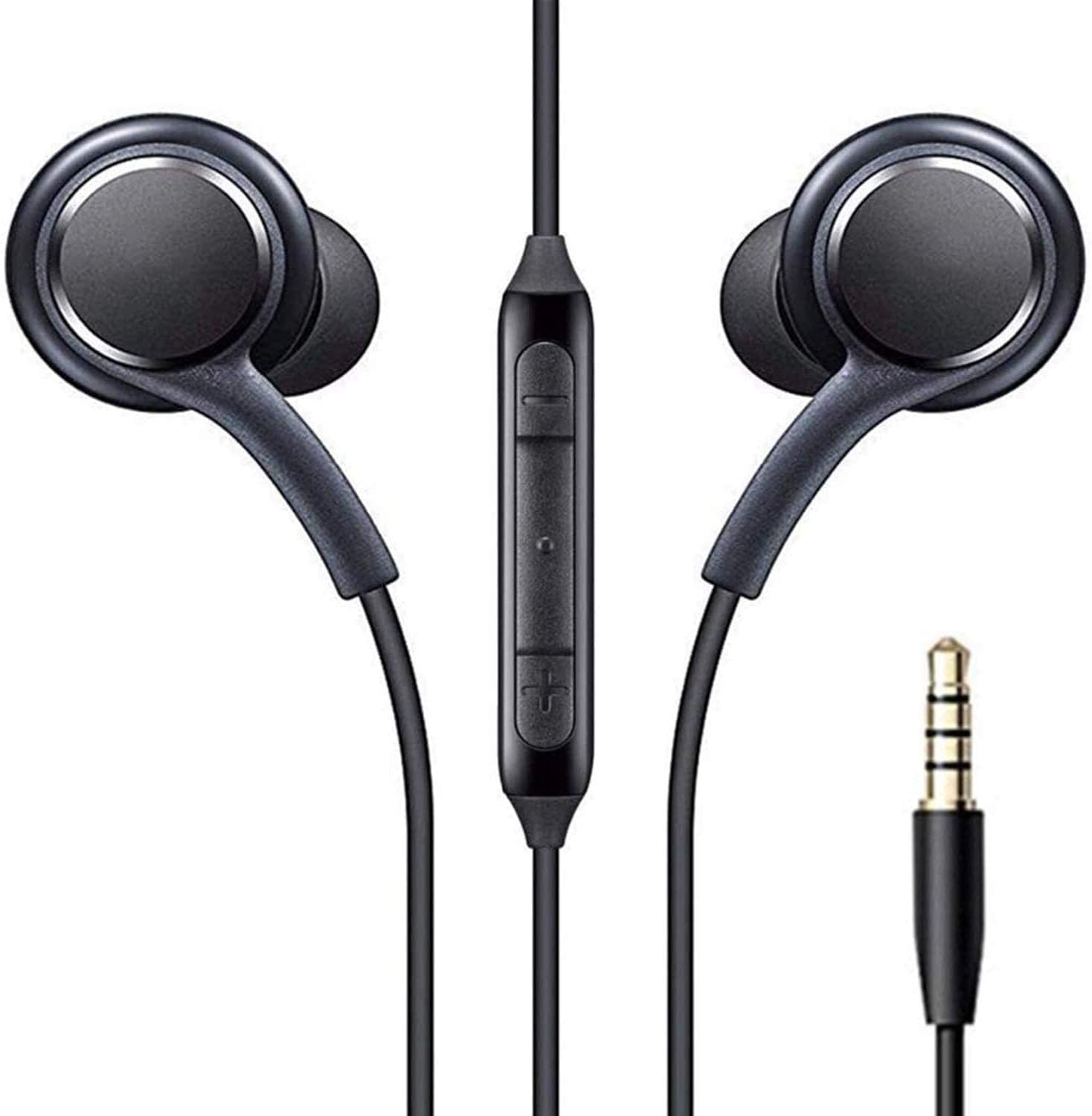 StuffHoods Earphone for Micromax A94 Canvas MAd Max Max Universal Earphones Headset Music with 3.5mm Jack Hi-Fi Gaming Sound Music Wired Noise Cancelling Dynamic Original SP2- Black