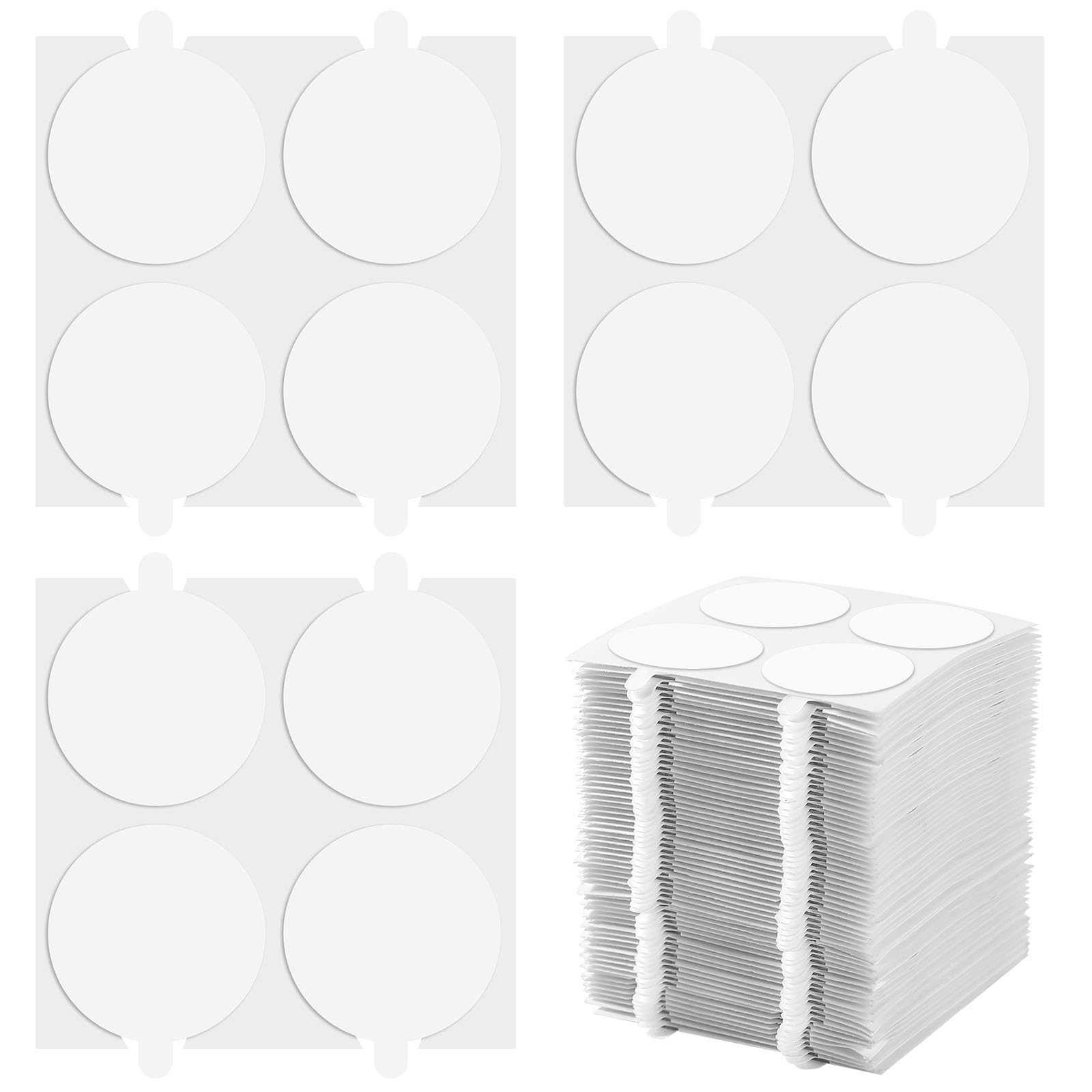 aiyawenAiyawen 300pcs Adhesive Dots Sticky Tack Double Sided Removable 0.79in Clear Tape Dots Stickers for Wall Hanging Birthday Decoration (300)