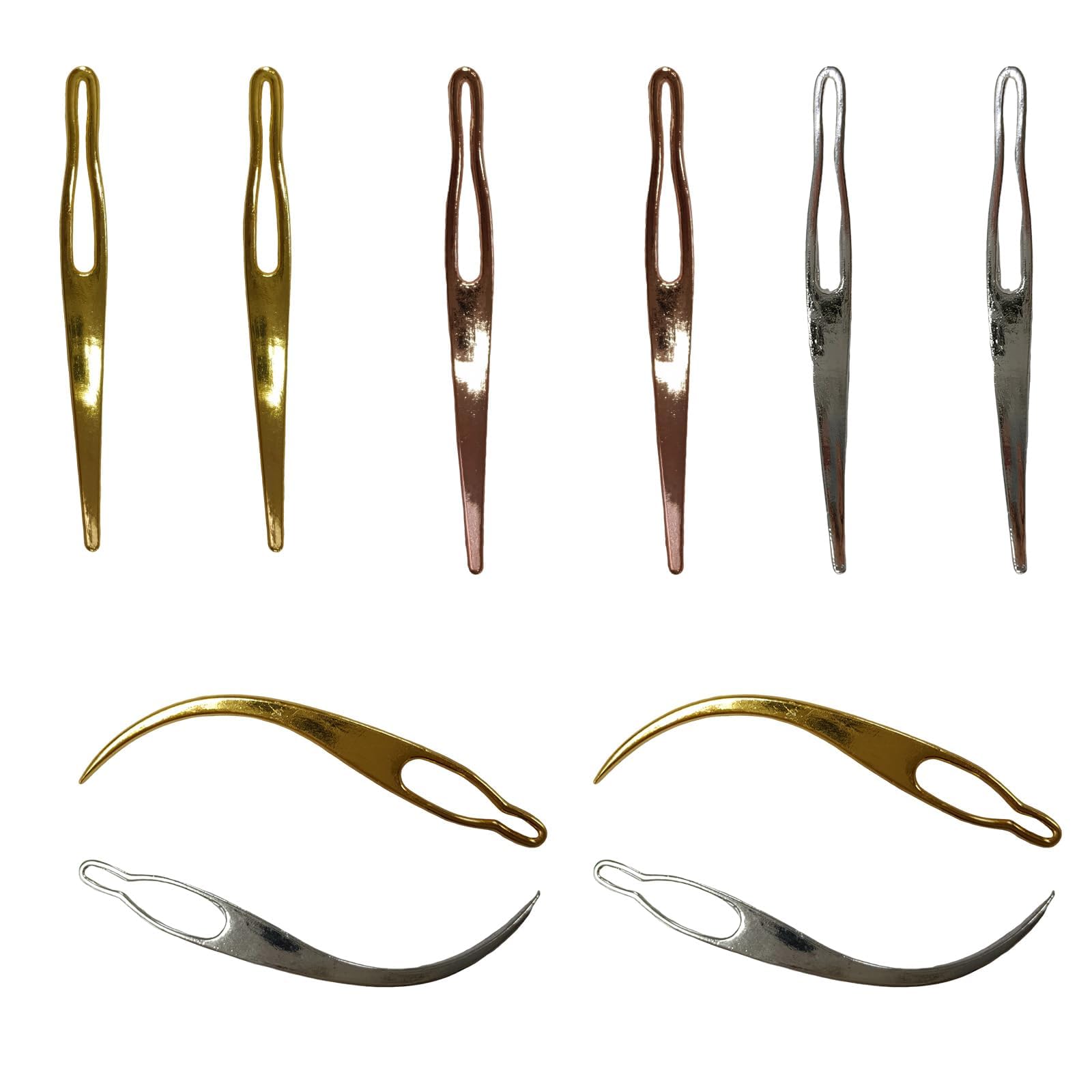 10PCS Interlocking Tool for Locs,Sisterlock Retighten Tool, Crochet Needle for Dreadlock Tightening and Crochet Hooks for Hair
