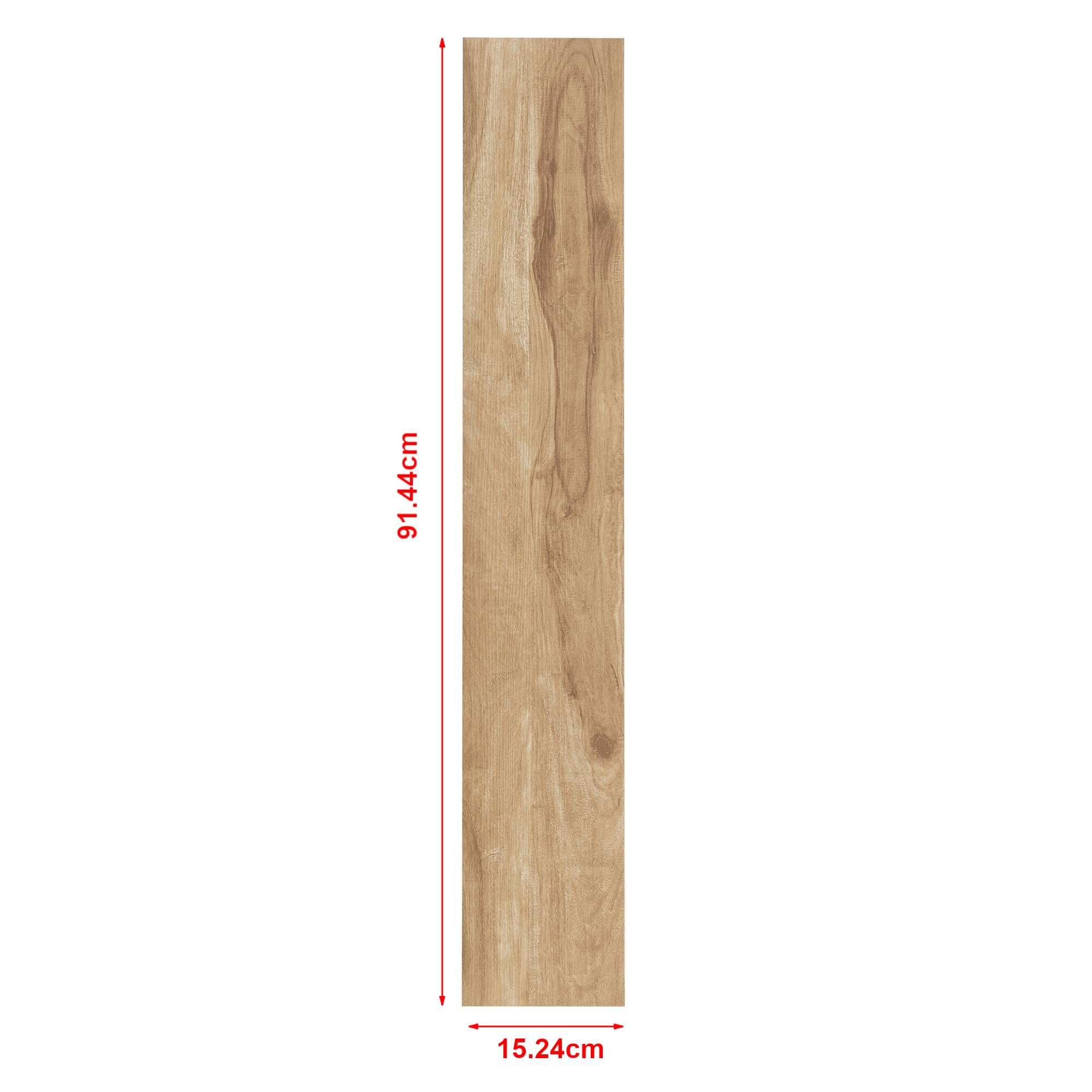 neu.holz Vinylboden Vanola Laminat Selbstklebend rutschfest Antiallergen Bodenbelag PVC-Platten 3,92 m² Natural Siberian Oak