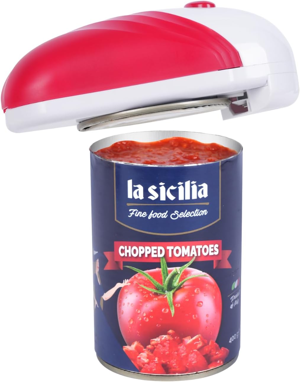 Electric Can Opener Kitchen Gadgets: One-touch Automatic Can Opener Smooth Edge for Seniors – Safe Magnetic Catches Cover Hands Free Kitchen Appliances Opens Almost Any Can Red Electric Can Opener Kitchen Gadgets: One-touch Automatic Can Opener Smooth Edge for Seniors – Safe Magnetic Catches Cover Hands Free Kitchen Appliances Opens Almost Any Can Red