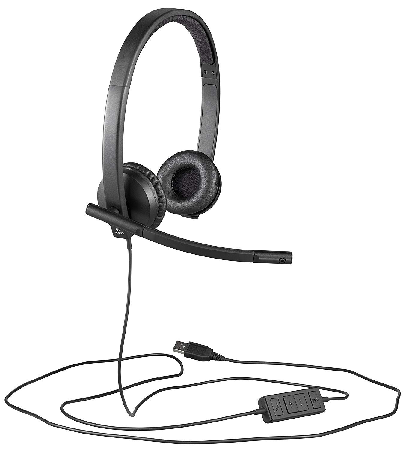 Logitech USB Headset H570e Stereo (Renewed)