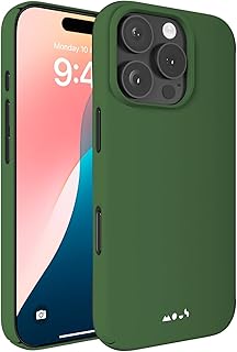 for iPhone 16 Pro Max Case Slim MagSafe Compatible - Super Thin 2.0 - Magnetic Phone Cover - Forrest Green
