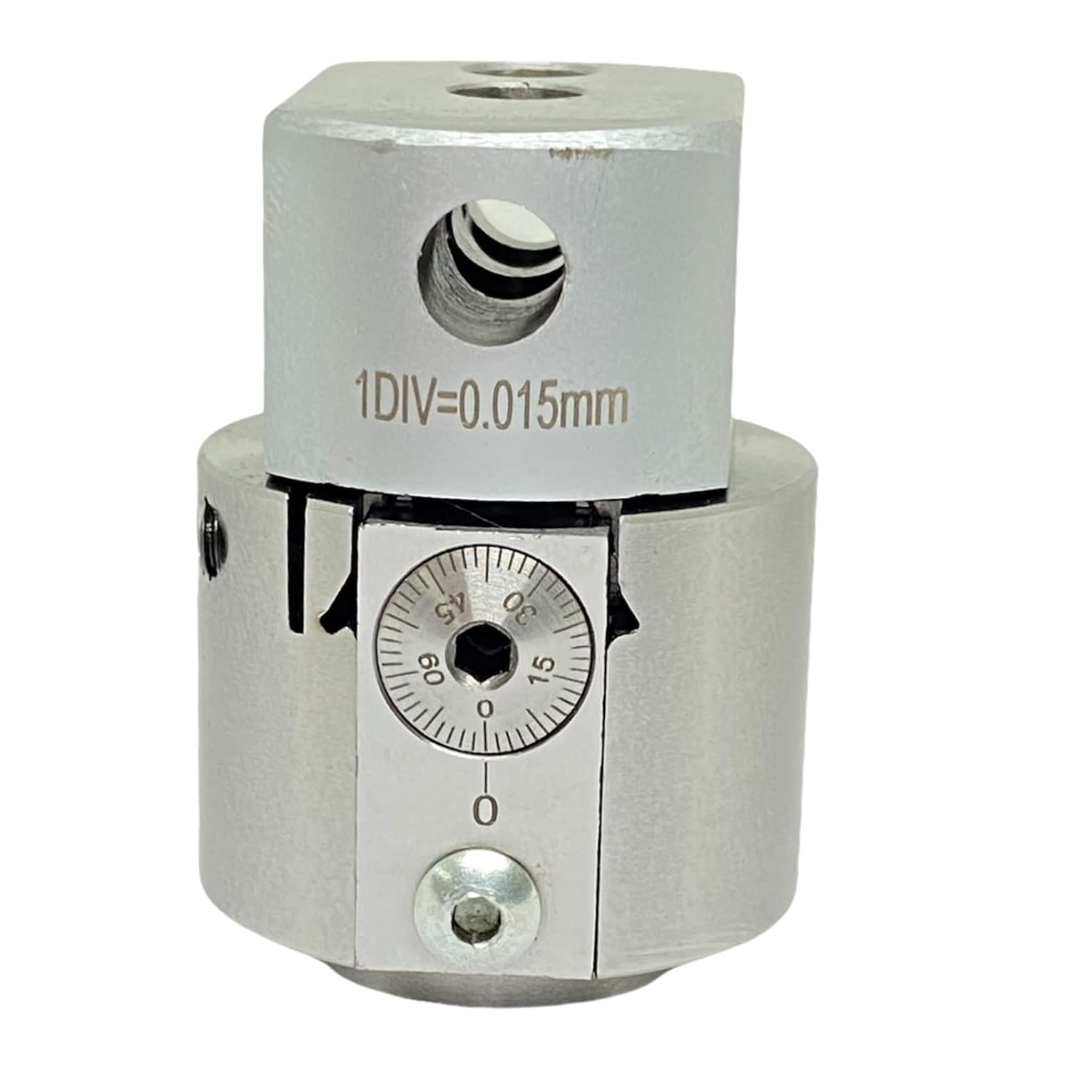 1.5'' Quality Precision Adjustable Boring Head | Alloy Steel | for Tooling Diameter - 8mm | 1 Division: 0.015 mm | for Milling & High Accuracy
