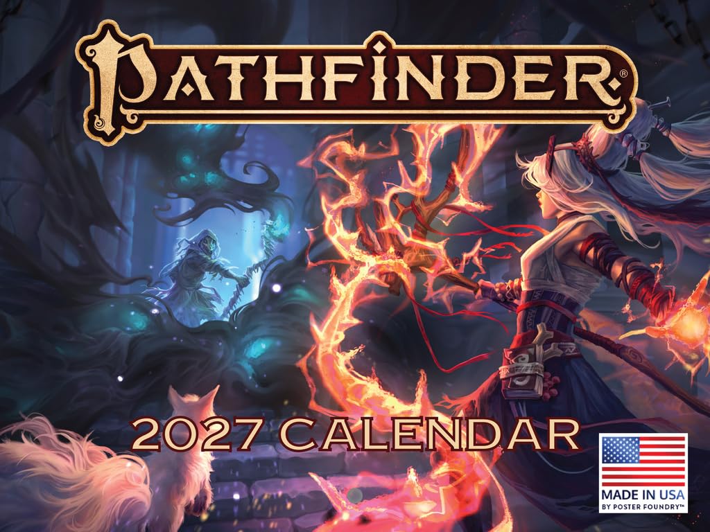 Pathfinder Calendar 2027 Monthly Wall Calender 12 Month — image 1