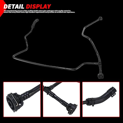 Miniatura 5 de 1665000091 Manguera de desbordamiento de radiador de tubería de agua para hervidor auxiliar 2012-2019 para Benz GLE350d, GLS350d, GL350, ML350