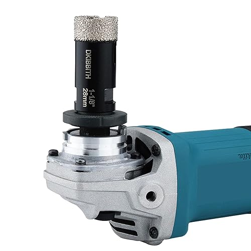 Miniatura 6 de Sierra perforadora de diamante de 1-18 pulgadas, brocas de diamante de 1-18 pulgadas de diámetro para azulejos de granito, cuarcita, mármol,