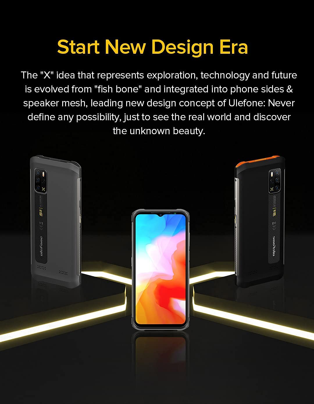 Amazon | Ulefone armor 12 グローバルバージョン5g防水Android携帯