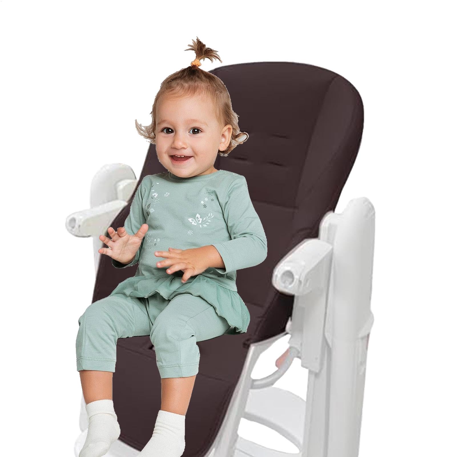 Okładki na krzesło restauracji dla dziecka, okładka HighChair dla dziecka | Poduszka do mycia maszynowego Akcesoria dla niemowląt, wygodne części zamie