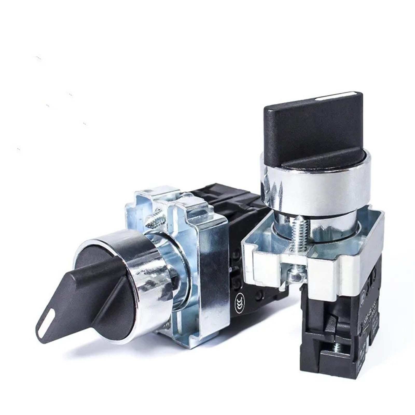 Interruptor selector de 2 posiciones XB2-BD21 con retorno para control de paneles 8