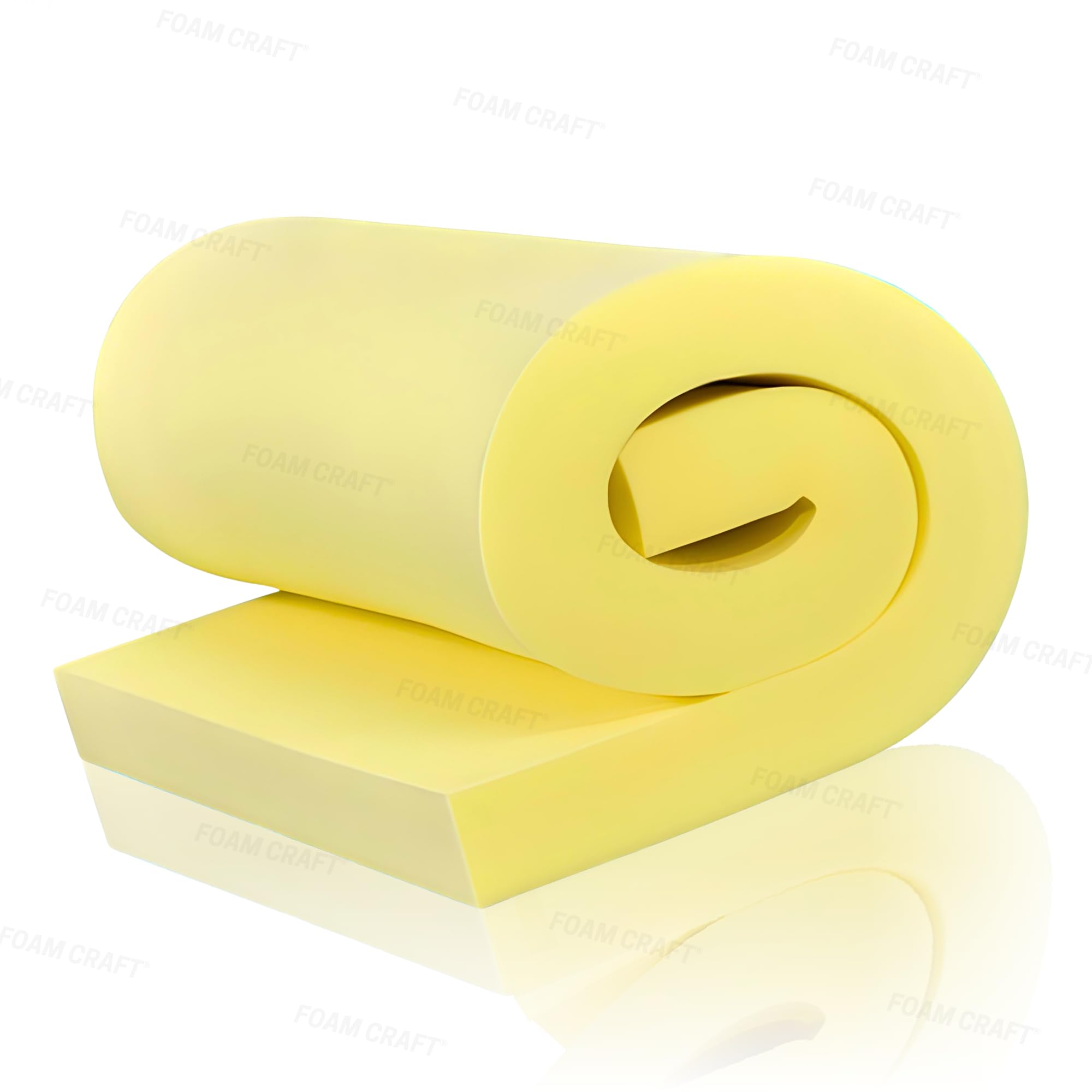 Orthopedic Gel Memory foam for Mattress toppers & Dog bed | 100% Visco Elastic Foam Cut to Size for Seat cushions, Chair pads & furniture, Plush Foam for Seating & Bed pillows (17 x 22 inch, 1" Thick)