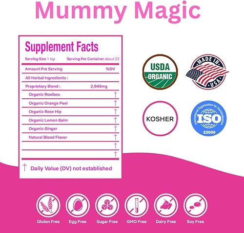 Miniatura 4 de Secrets Of Tea Fertility Bundle - Té de fertilidad y suplementos de fertilidad para mujeres, vitaminas prenatales con inositol, vitex y folato para