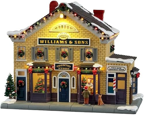 Lemax Village Collection Williams & Sons Country Store, with 4.5V Adaptor