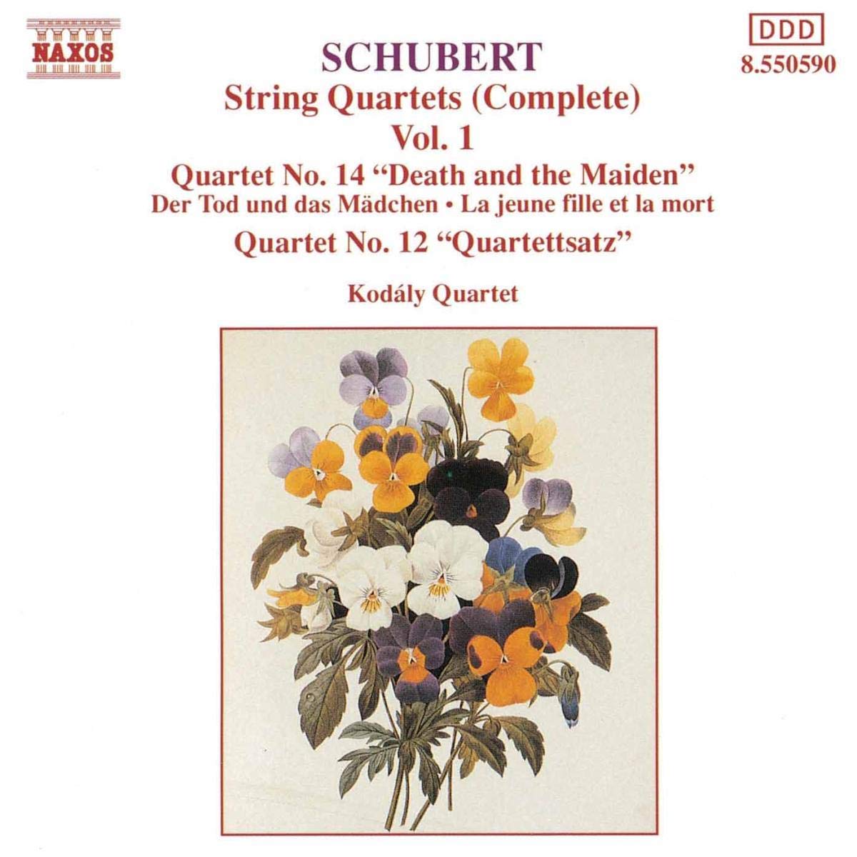 Schubert: String Quartets (Complete), Vol. 1 - Quartets No 12 & 14