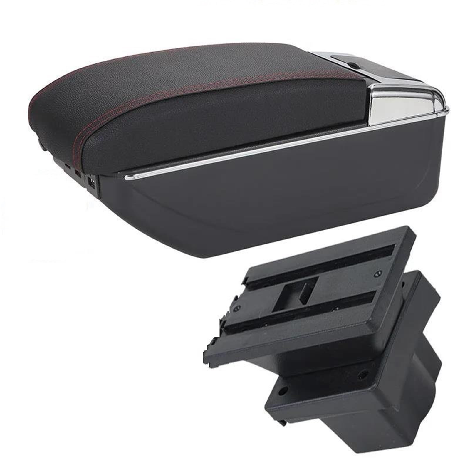 Hjkdsz Type A For Skoda For Octavia Storage Console Armrest Boxes Car Interior Center Organizers Accessories(Type A)