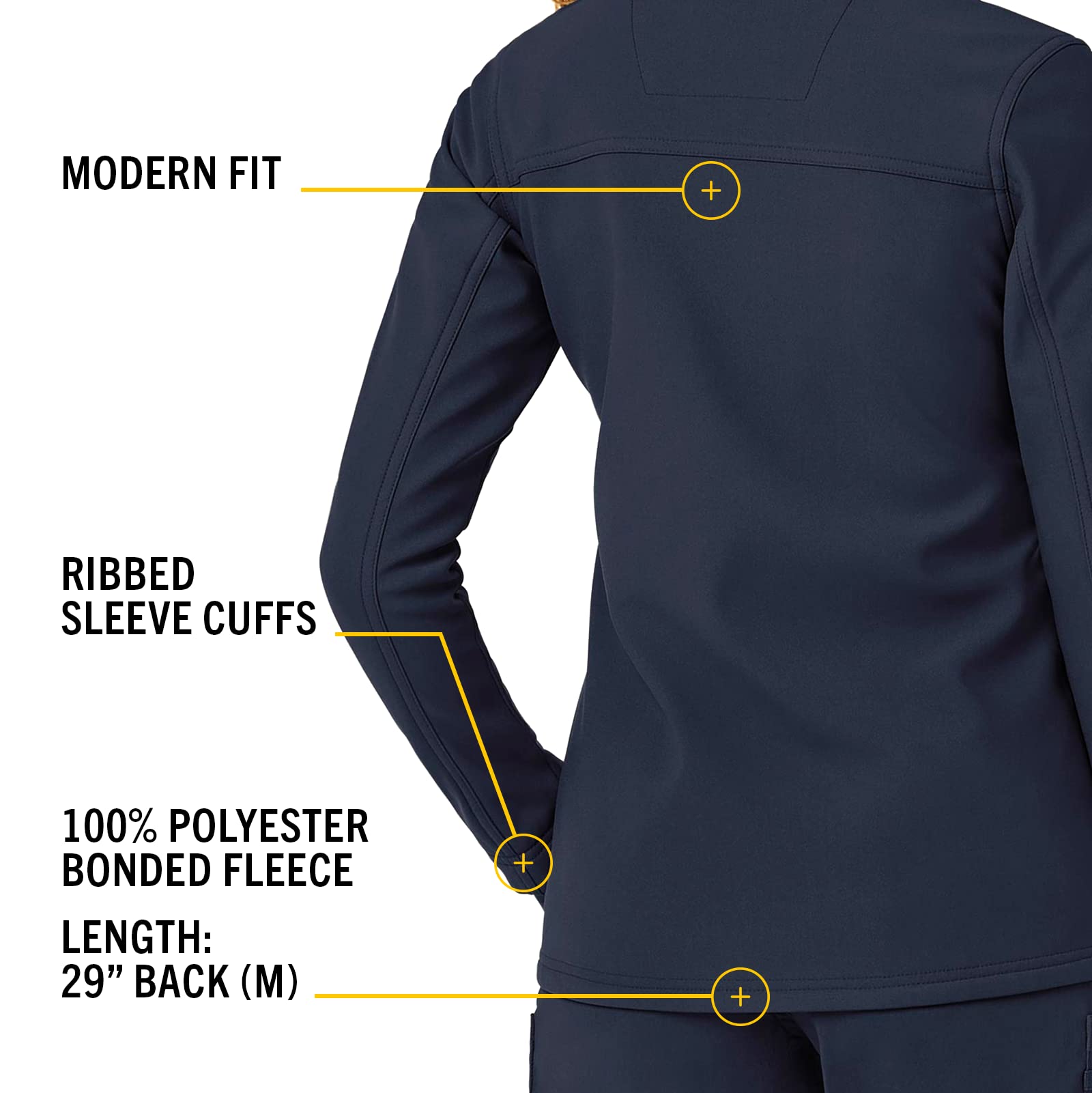 Carhartt Kurtka Kobiety Women's Carhartt Rugged Flex Modern Fit Fluid Resistant Bonded Fleece Jacket (1 w zestawie)
