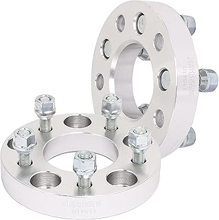 OCPTY 5x4.75 to 5x4.5 Wheel Adapters 1 inch 5 lugs with 12x1.5 Studs 73mm fits 1982-2002 for Camaro 1990-2005 for Jimmy - 2PCS