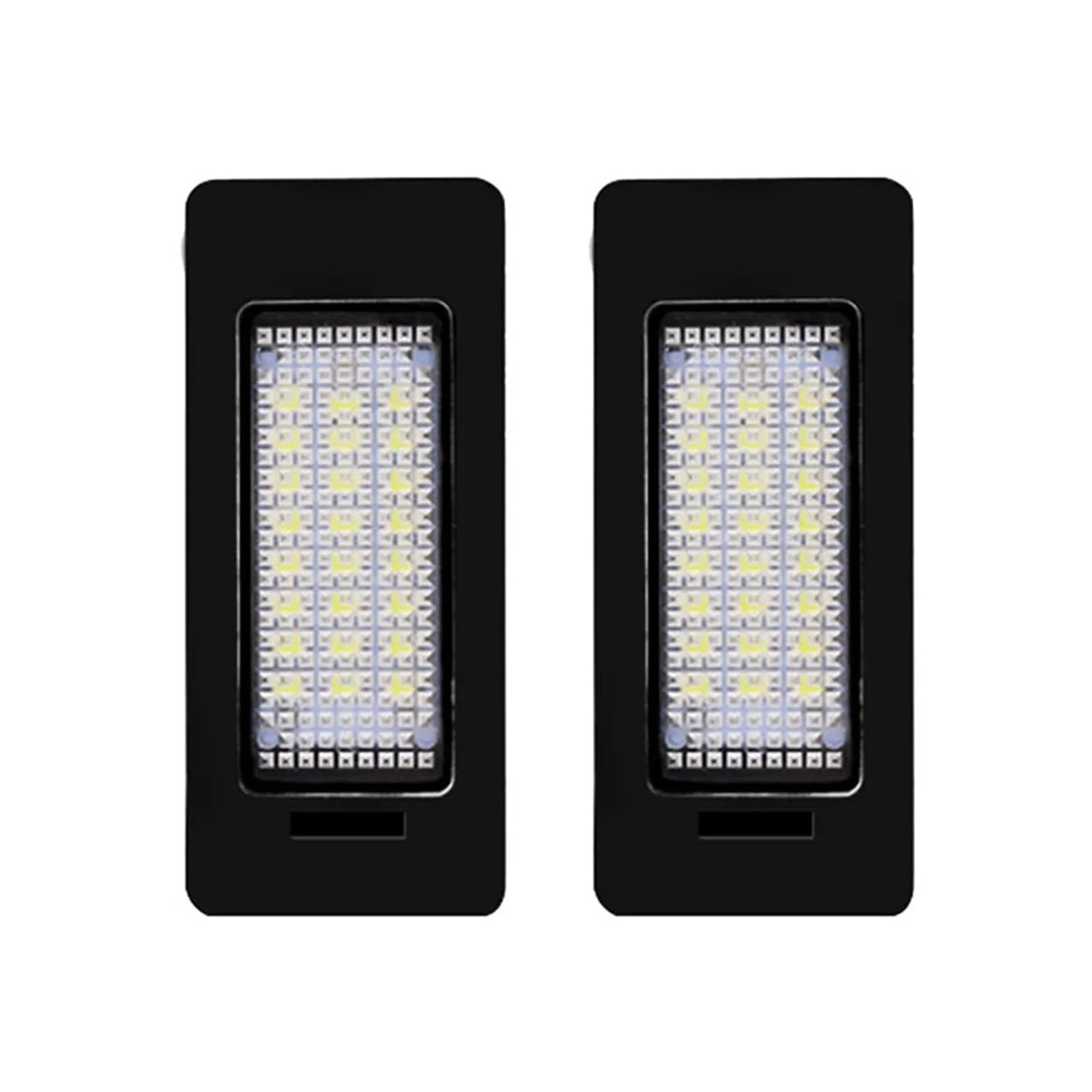 Iluminación De Matrícula Para VW Para Golf Para Jetta Para Passat Para Touran 2010 2011 Sin Errores Blanco DC12V Piezas LED Luz Placa Matrícula Coche