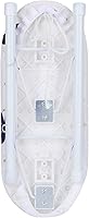 Vista 9 de Tabla de planchar, tabla de planchar de mesa con patas plegables y cubierta de algodón, mini tabla de planchar, puños plegables para el hogar