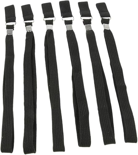 Miniatura 6 de Paquete de 4 correas de muñeca para bastón de caminar, lazo elástico de repuesto, antideslizante, para correas de mango, para bastones plegables