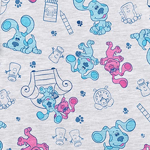 Nickelodeon Blue's Clues Big Girls French Terry Pullover Sweatshirt Light Gray 7-8 #TOP2