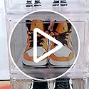 12 Pack Shoe Boxes, Clear Acrylic Stackable Plastic Sneaker Box Container, Magnetic Drop & Side Open Shoe Organizer Case Container With Lids Fits Up to Size 14 (Crystal Clear)