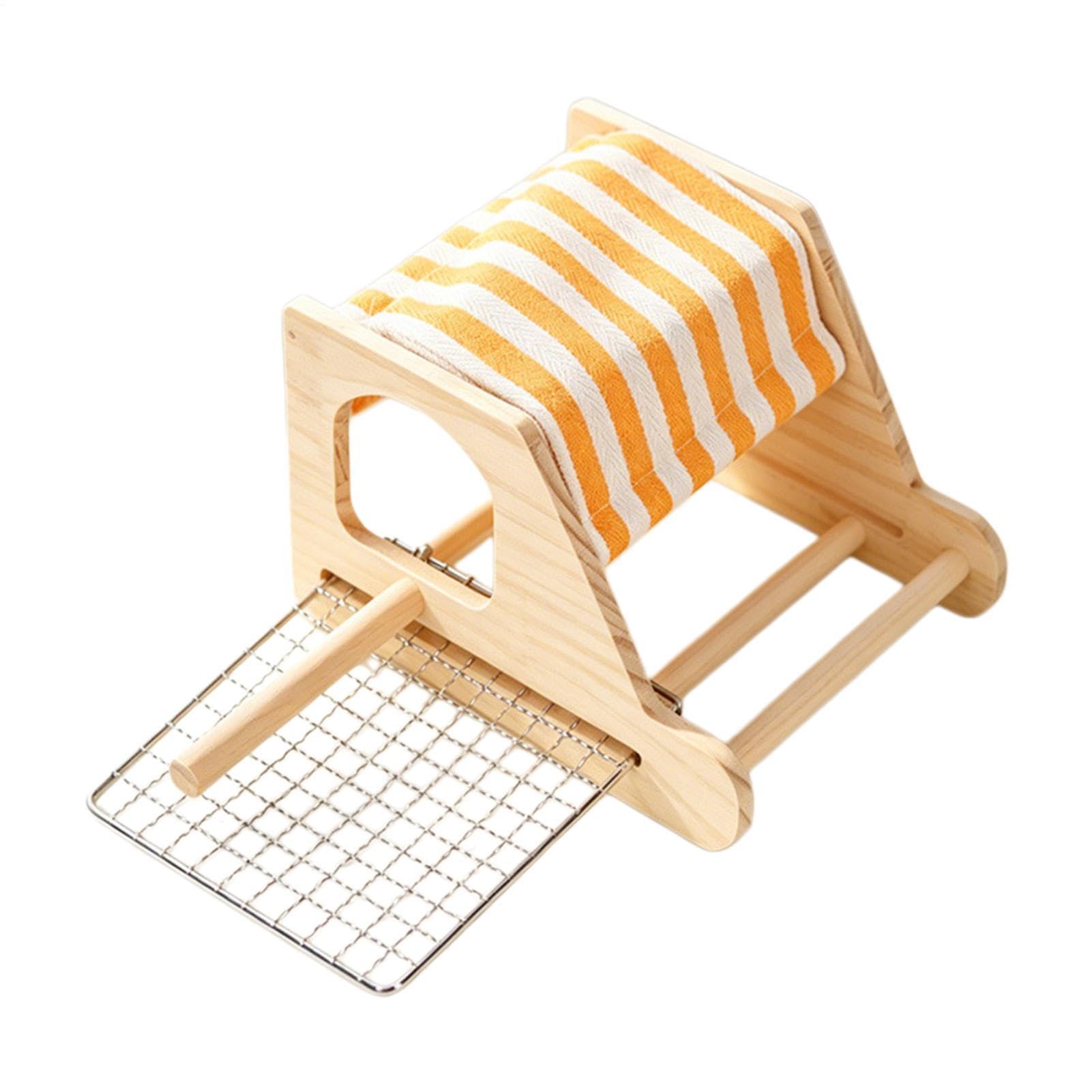 Générique Maison Oiseaux Bois Maison en Bois Naturel | Nid pour Perroquet avec en Inoxydable Pour Le Repos Et L'Élevage De Conure Inséparable Calopsitte Perruche Et Perroquet