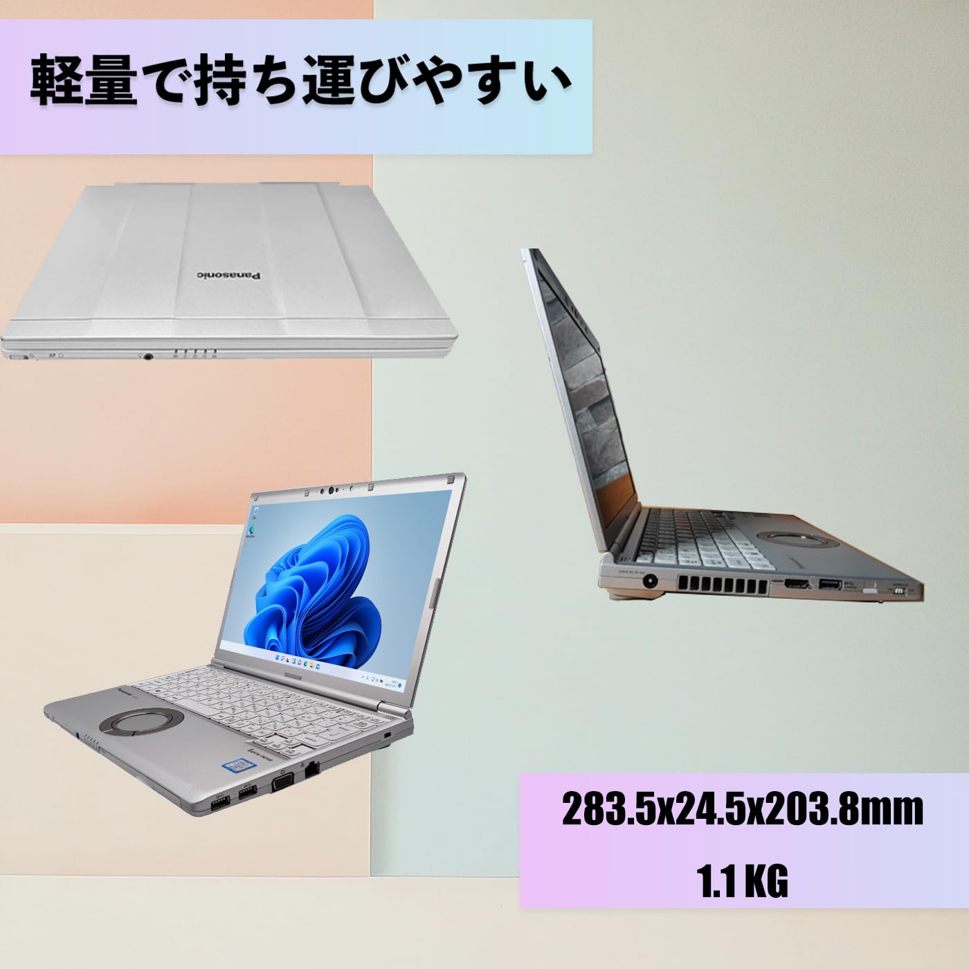 Amazon.co.jp: 【中古整備品】PANASONIC LETS NOTE CF SV7 ノート