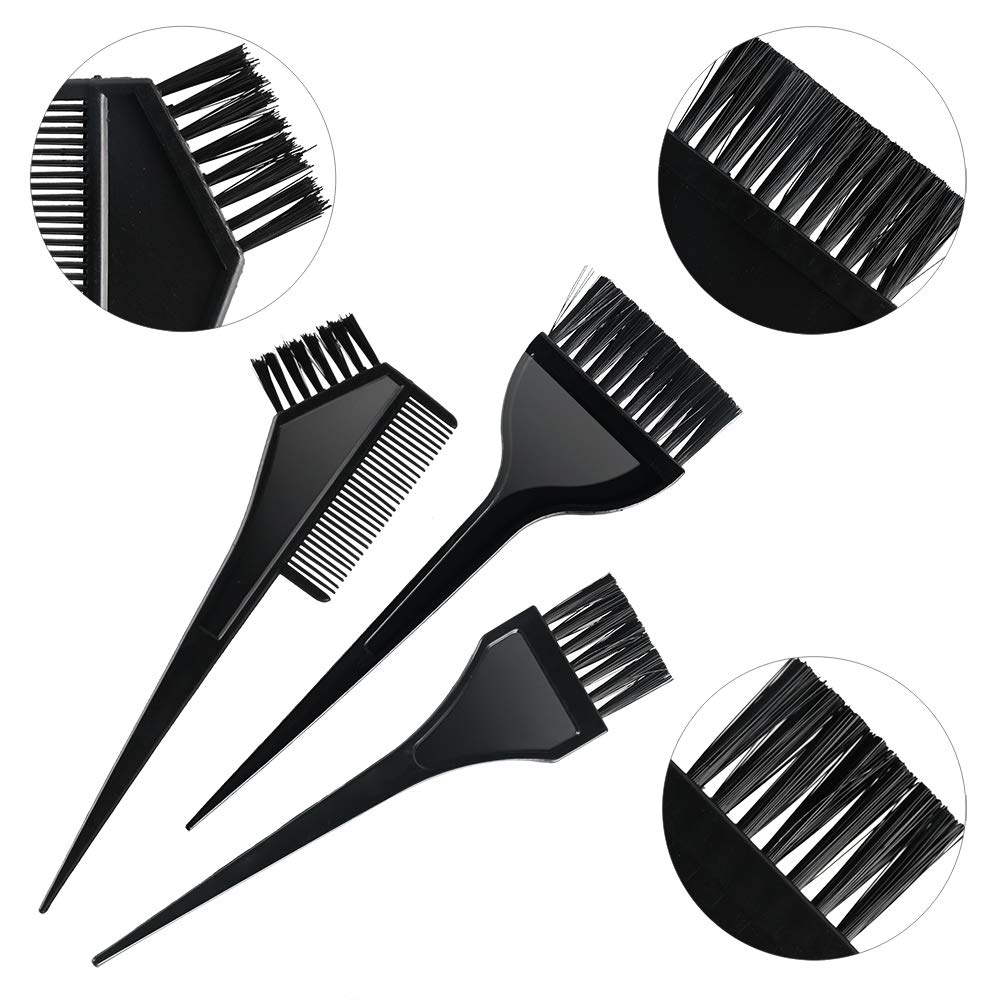 Professional Salon Color-Mixing Hair-Dyeing Kit - Hair Coloring Brush & Comb Mixing Bowl Tint Tool, DIY Salon Hair Coloring Bleaching Hair Dryers : Beauty & Personal Care
