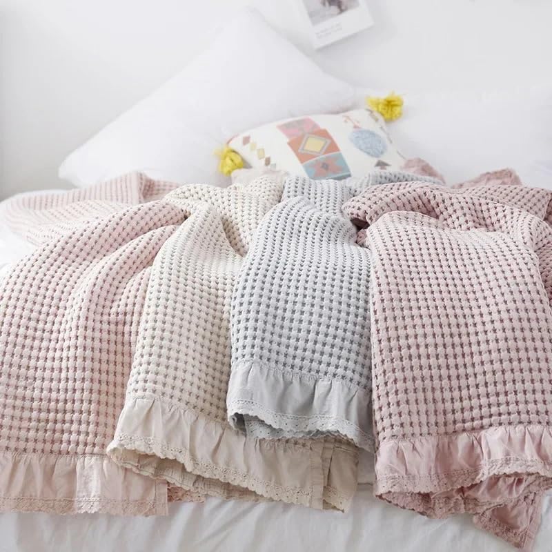 Colcha para siesta transpirable ideal para sofá en verano 4