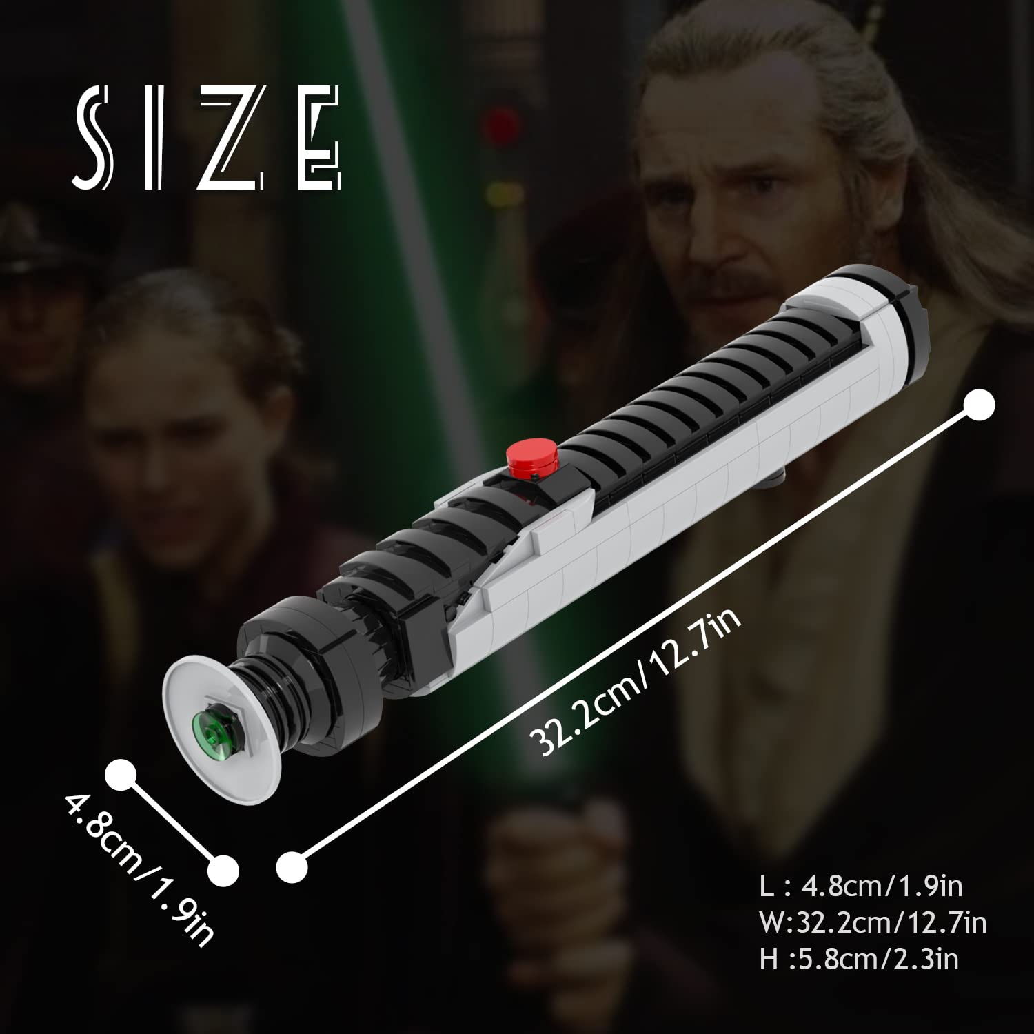 その他 STAR WARS Qui-Gon Jinn Lightsaber Qui-Gon Jinn Dueling Neopixel Lightsaber Replica – SUPERNEOX®