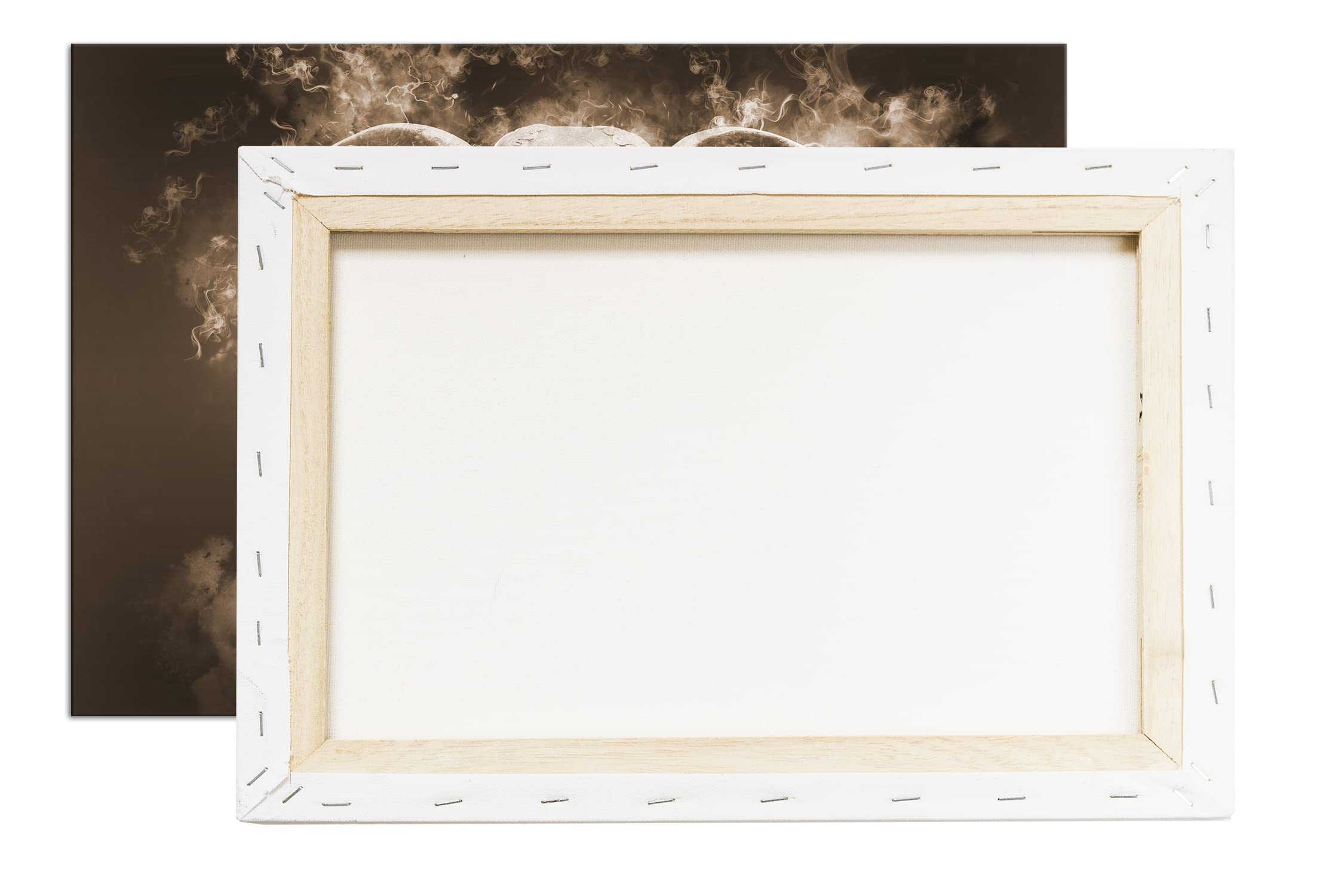 Hindu Göttheit Ganesha Format: 100x70 Efekt: Sepia jako obraz na płótnie, motyw oprawiony na ramie z prawdziwego drewna, wysokiej jakości druk cyfrowy, nie jest to poster ani plakat