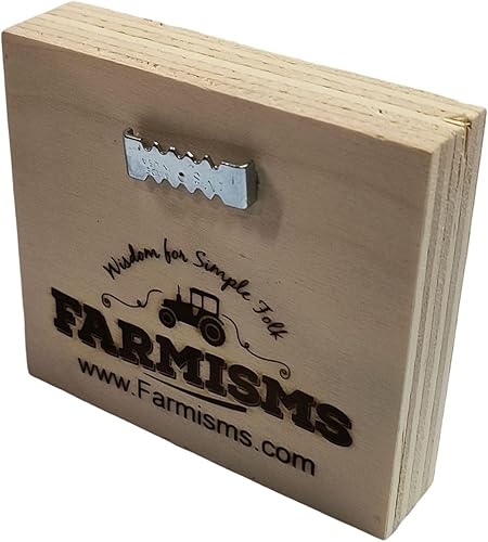 Miniatura 10 de Letreros rústicos de madera inspiradores de 4 x 3 para la vida en la granja en el campo, el país es mi lugar feliz