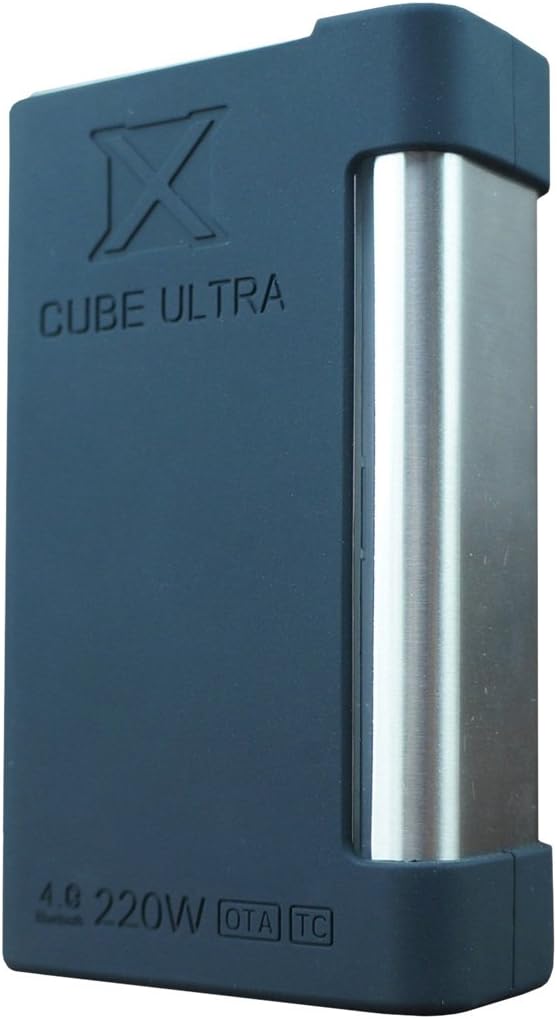 VAMPCASE Silicone Case for SMOK X Cube Ultra Protective Skin Cover Sleeve Wrap - Black